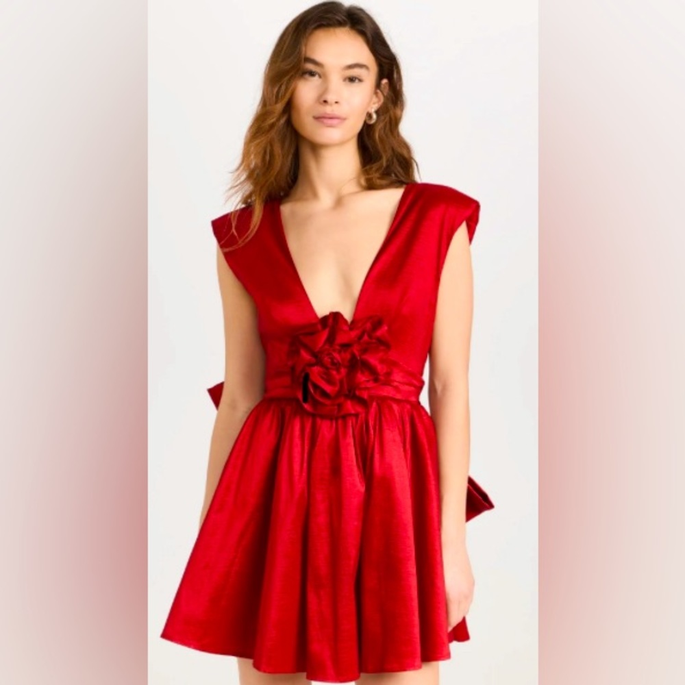 For Love and Lemons Rose Mini Dress
